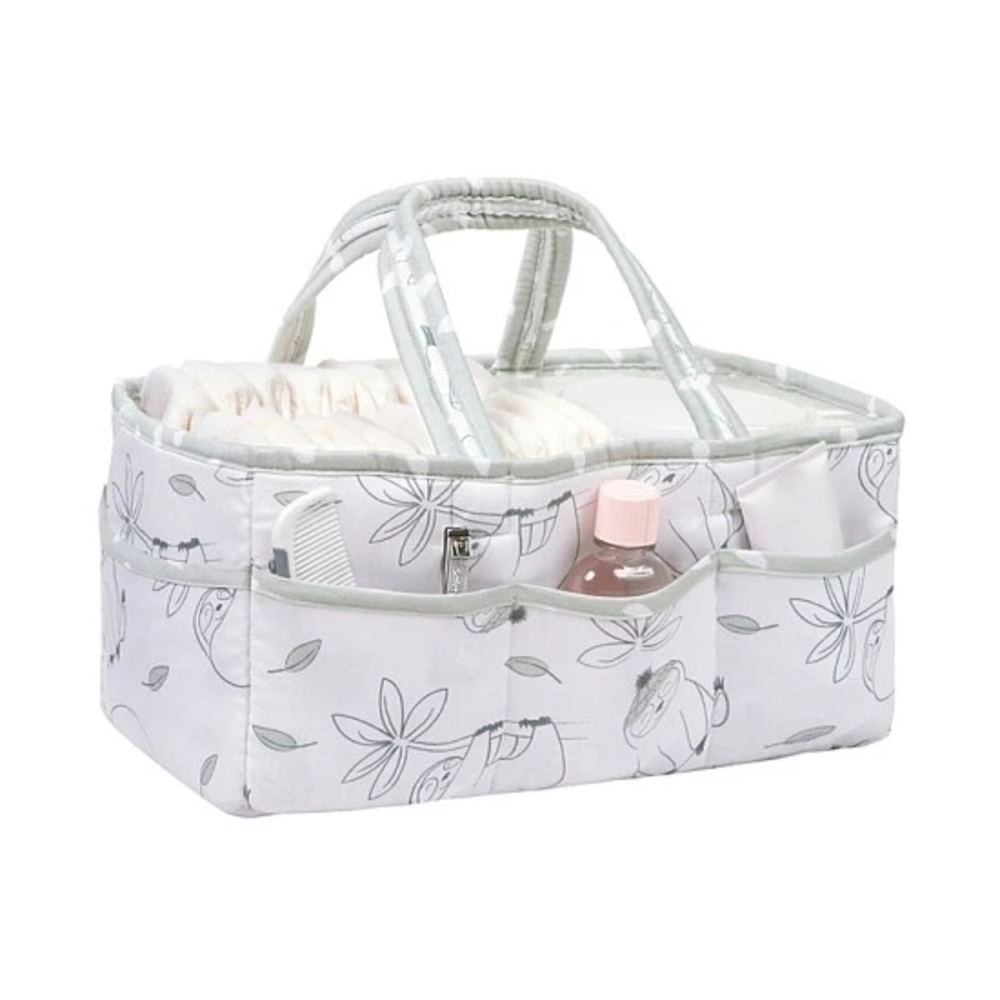 Sloth Baby Diaper Caddy Organizer